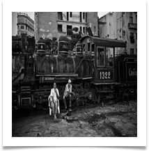 The train now standing - Bill Rigby